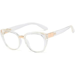 Kiekeboe Tr90 Frame Optische Glazen Voor Vrouwen Clear Lens Red Clear Prescription Cat Eye Brillen Voor Dames Retro Cadeau-artikelen