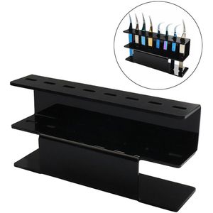 Desktop Salon Tweezer Opslag Houder Wimper Extension 8 Gat Acryl