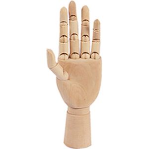 12/10/7 Centimeter Lang Houten Hand Tekening Schets Mannequin Model Houten Mannequin Hand Beweegbare Ledematen Menselijk Kunstenaar Model