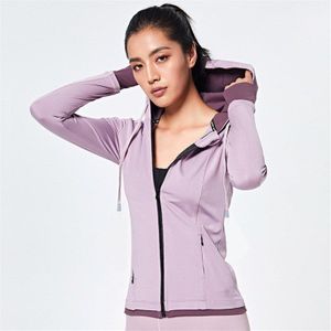 Workout Tops Voor Vrouwen Spier Tank Lange Mouw Met Duim Gat Lichtgewicht Full Zip Running Track Jacket Hoodie Truien