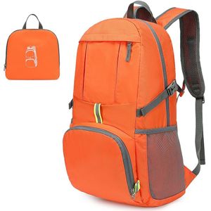 35L Lichtgewicht Opvouwbare Rugzak Sporttas Waterafstotende Tas Pack Voor Camping Klimmen Wandelen Reizen Scholing