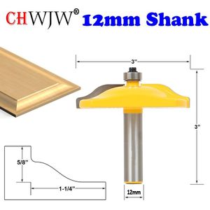 1 Pc 12 Mm Schacht Raised Panel Router Bit Met Backcutter Cove Raised Panel Ogief Deur Ogief Raised Panel Router bit