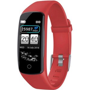 V8 Fitness Armband Smart Watch Mannen Reloj Smarthwatch Reloj Inteligente Mujer Stappenteller Tracker Hartslagmeter Push Messaging