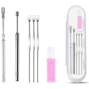 Oor Wax Pickers Rvs Oor Picks Wax Verwijderen Curette Remover Cleaner Ear Care Tool
