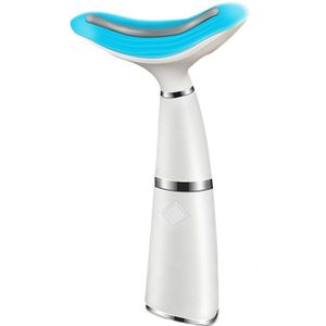1Pc Verwijder Dubbele Kin Hals Apparaat Led Photon Therapie Anti-Rimpel Nek Care Tool Trillingen Huid Lifting Aanscherping massager