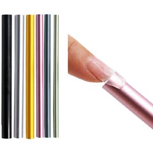 Nail Art Acryl C Curve Vormgeven Stok Franse Kristal Uv Gel Tip Builder Vorm Gids Mold Pro Manicure Tool