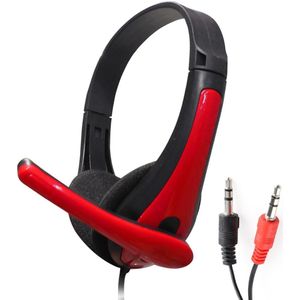 Head-Mounted Oortelefoon Gaming Headset Met Microfoon Noise Cancelling 3.5Mm Headset Voor Pc, PS4, Xbox Een