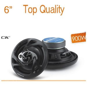 6 "Auto Coaxiale Luidspreker, 900Watt Audio Alto Falantes Parlentes Akoestische Luider Speakers Ik Sleutel