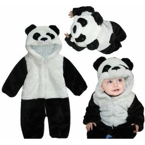 Jongen Een Stuk Klimmen Pyjama Baby Panda Romper Pasgeboren Jumpsuit Peuter Overall Baby Meisje Schattige Dieren Kostuum