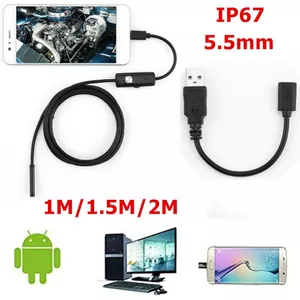2 meter USB endoscoop 5.5 mm met LED - - de webshop voor mannen