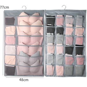 Opknoping Opbergtas Voor Ondergoed Opknoping Boeken Organizer Kledingkast Closet Hanger Draagbare Kleding Opbergtas Thuis