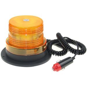 Amber Blauw Rood LED Auto Voertuig Strobe waarschuwingslampje Politie Zwaailicht Magnetische Gemonteerd led Noodverlichting Lamp 12/ 24V