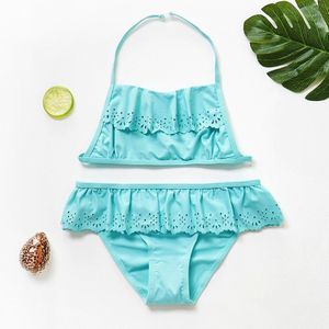 5-14Y Meisjes Badmode Kinderen Badpak Tiener Meisjes Badpak Kinderen Badpak Beach Wear Biquini Infantil-ST107