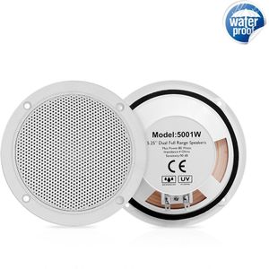 5.25 Inch 160Watt Waterdichte Marine Speakers Outdoor Muziek Speakers Voor Uv-Proof Atv Utv Rv Spa Golfkar yacht Boot Motorfiets