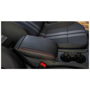 Auto Armsteun Middenconsole Box Cover Microfiber Lederen Bescherming Pad Voor Volkswagen Vw Touareg -