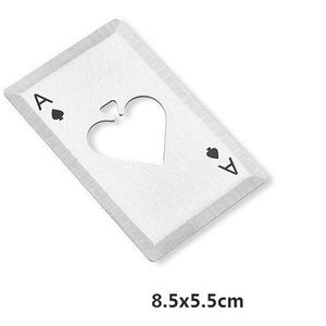 Geven Van Poker Card Bier Flesopener Rvs Wedding Party Banquet Souvenirs Keuken Eetkamer Bar Gereedschap Tafel