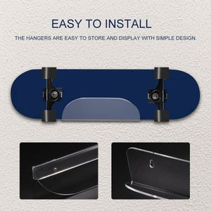 Skateboard Beugel Opslag Muur Opknoping Eenvoudig Te Installeren Muur Rack Mount Voor Opslaan Snowboard Longboard Skate