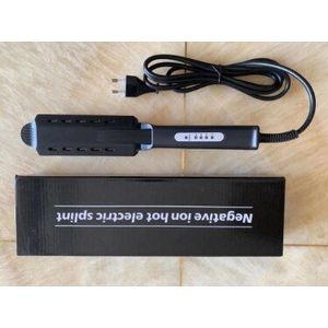 Stijltang Keramische Toermalijn Ionische Flat Iron Aanpassing Vier-Gear Temperatuur Voor Vrouwen Haar Salon Stijltang