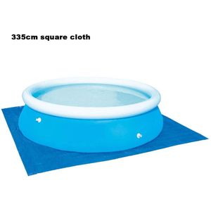 Zwembad Ronde Grondzeil Lip Cover Stofdicht Floor Doek Mat Cover Voor Outdoor Villa Tuin Water Pool Fun