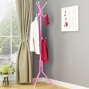 9/12 Haken 32Mm Buis Metalen Gemonteerd Hangers Hoed Jas Display Staande Rek Kleerhanger Slaapkamer Kleding Organizer Meubels