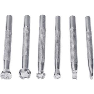 18Pcs Lederen Craft Punch Tools Kit met Stikken Carving Werken Naaien Zadel Groover - Perfect voor Ponsen Snijden Lederen DIY Tool Maken