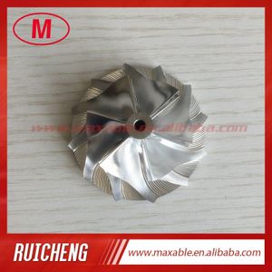 TD03 39.60/56.00mm 6 + 6 blades Turbo Billet/frezen/aluminium 2024 compressor wiel