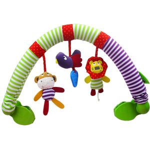 Zachte Baby Speelgoed 0-12 Maanden Musicical Wieg Bed Wandelwagen clip Speelgoed kinderen Speelgoed Voor pasgeborenen Onderwijs Speelgoed Bebe bed Bel rammelaars