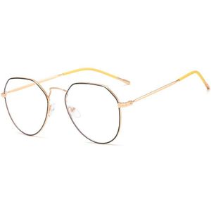 Bril Anti Blauw Licht Brilmontuur Ultralight Metalen Ronde Optische Sepectacles Mannen Vrouwen Computer Bril Brillen Eyewear