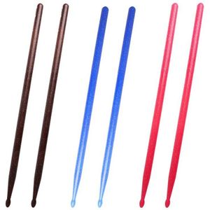 3 Paar 5A Nylon Drumsticks, Drumstokken Jazz Oefening Drumsticks Voor Kids Volwassenen Percussie Accessoires