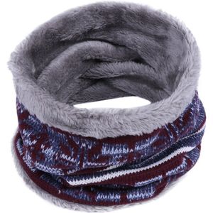 Kind Winter Warm Gebreide Ring Sjaals Print Dikke Binnenkant Super Elastische Knit Uitlaten Jongen Meisjes Kinderen Nek Warmers