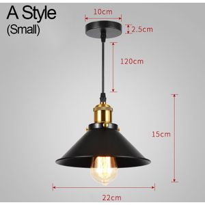 Industriële Hanglamp Vintage Hanglamp Opknoping Lamp Moderne Hanger Lampen Led Restaurant Woonkamer Decoratie ZDD0026