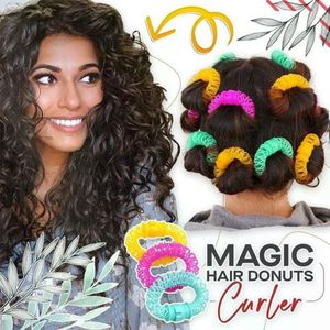 Haar Krultang Haar Donuts Haar Styling Roller Hairdress Bendy Curler Spiral Curls Diy Tool Voor Vrouw Haaraccessoires