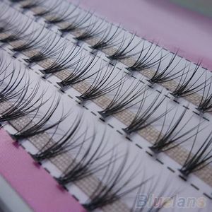 60 Pc Individuele Wimpers Balken Nertsen Valse Wimpers Cluster 3d Wimpers Extension Enten Valse Wimpers Bossen Make-Up