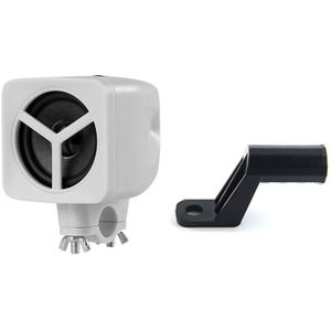 Motorfiets Bluetooth-Compatibel Luidsprekersysteem Hifi Compact Versterker, 2.5 Inch Waterdichte Stereo Speakers, Volumeregeling