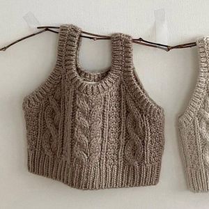 Baby Baby Knit Vest Effen Kleur Meisjes Mouwloze Trui Lente Herfst Kids Vest Jas Mode Kinderen Knit Kleding