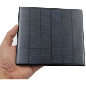 6V 583mA 3.5Watt 3.5W Zonnepaneel Standaard Epoxy polykristallijn Silicium DIY Batterij Power Lading Module Mini Solar mobiele speelgoed