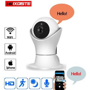 Hkixdiste 360 Graden Wifi Ip Camera Hd 1080P Home Security Wireless Cctv Surveillance Camera Indoor Nachtzicht Babyfoon