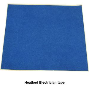 5 stks 3D printer deel Blauw Warmte Tape Slip Hoge Temperatuur Polyimide Plakband voor Reprap makerbot 3D printer