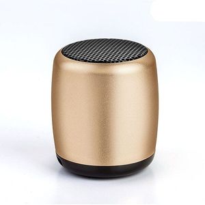 BM3 Tws Metalen Super Mini Draadloze Bluetooth Speaker Draagbare Kleine Zakformaat Met Selfie Afstandsbediening Microfoon Lanyard
