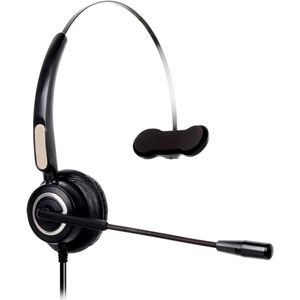 RJ9 Call center Mono Bedrade headset Mono Klantenservice Hoofdtelefoon Ruisonderdrukking Headset Office Business Hoofdtelefoon