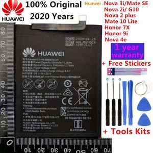Originele Batterij HB356687ECW Voor Huawei Nova 2i 2S 2Plus 3i 4e Huawei P30 Lite Mate Se G10 Mate 10 Lite Honor 7X Honor 9i + Gereedschap