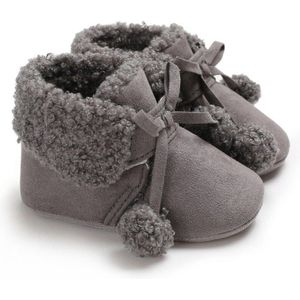 Herfst Winter Meisje Katoenen Casual Schoenen Pasgeboren antislip Zachte Zolen Walking Schoen