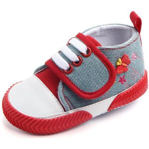 Baby Schoenen Sneakers Vlinder Bloem Star Print Canvas Baby Meisje Schoenen Zachte Non-Slip Zolen Pasgeboren Peuter Eerste wandelaars