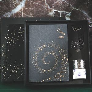 Hardcover Geschenkdoos Mooie Constellation Literaire Fijne Notepad Ketting Paar Set Sterrenhemel Dagboek