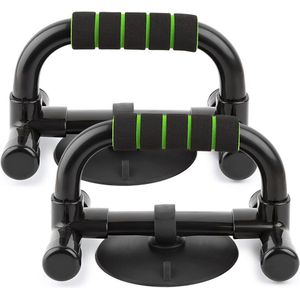 Push Up Stands Met Sucker 2-In-1 Dual Purpose Rubber Zuig Push Up Bars Sit Up Bars voor Home Gym Workout Fitness Apparatuur