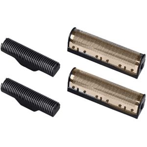 1Set Clipper Blade Voor Kemei Km-1102 Tondeuse Elektrische Scheerapparaat Onderdelen Netto
