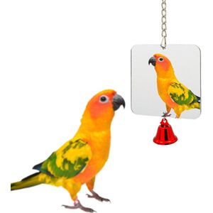 8 Stijl Huisdier Speelgoed Spiegel Fun Speelgoed Voor Valkparkiet Papegaaien Kleine Vogels Papegaai Speelgoed Huisdier Papegaaien Klim Accessoires