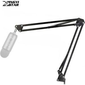 Universele Broadcast Desktop Scissor Arm Stand Cantilever Boom Studio Mic Houder Voor Blauw Yeti Condensator Microfoon Schorsing PC