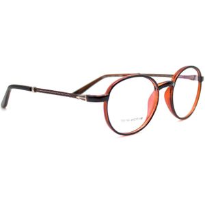 Lucktime Mode Brilmontuur Vrouwen Retro Ronde Bijziendheid Brilmontuur Lucky Tijd Recept Brilmonturen #5766