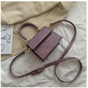 Stone Patroon Pu Lederen Crossbody Tassen Voor Vrouwen Solid Schouder Handtassen Vrouwelijke Reizen Totes Lady Cross Body Bag